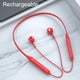 thumbnail image 5 of Auriculares para el cuello Compatible con Bluetooth Control de botones Auricular Estéreo Portátil Manos libres Música Auricular para caminar con micrófono Rojo Eigraketly EL018272-02, 5 of 6