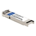 thumbnail image 1 of AddOn EdgecorE Compatible BX XFP Transceiver - module Transceiver XFP (Équivalent à: Edge-Core ET5303-BX80U) - 10GbE - 10GBase-BX - LC Monomode - jusqu'à 60 km - 1270 (TX) / 1330 (RX) nm - pour P/N : Q28-100GP4-BXU2733-10-I-C-AO, 1 of 8