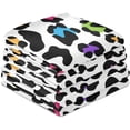 thumbnail image 3 of GZHJMY Leopard Kitchen Dish Towel Set of 4, Super Absorbent Soft Drying Cloth Tea Bar Towels, 28"x 18", 3 of 6