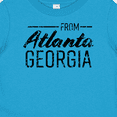 thumbnail image 4 of Inktastic From Atlanta Georgia in Black Distressed Text Boys or Girls Baby T-Shirt, 4 of 5