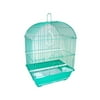 YML 1104GRN Round Top Style Small Parakeet Cage, 11 x 9 x 16"