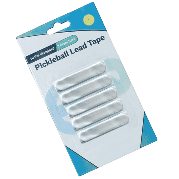 IVASKY Pickleball Paddle Lead Tape, Silver, 10 Pack