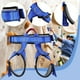 thumbnail image 1 of Arnés de escalada de seguridad para niños, resistente, de medio cuerpo, para , aventuras en los árboles, escalada en , equipo de, 1 of 8