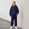 thumbnail image 2 of xaweyi Toddler Baby Boy First Birthday Outfit Long Sleeve T Shirt Top and Pants 2 Piece Fall Winter Clothes,Sizes 3-4 Years, 2 of 9