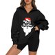 thumbnail image 1 of Tops Navideños Para Mujer, Blusas de Manga Larga, Camiseta Holgada Con Cuello Vuelto Estampada Informal A La Moda, Jersey de Otoño Odeerbi ODB192962, 1 of 5