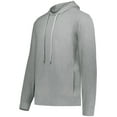 thumbnail image 2 of Holloway B30964588 Eco Revive Ventura Soft Knit Hoodie, Gray Heather - 3XL, 2 of 2