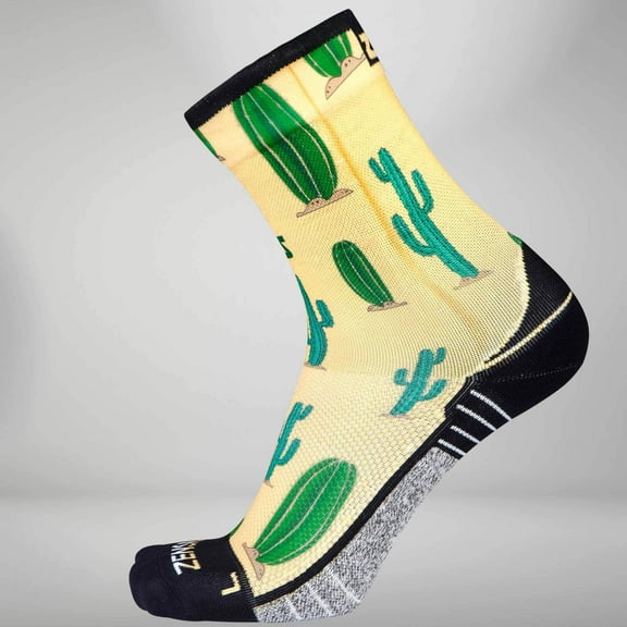 Zensah Cactus Socks (Mini-Crew) S / Sandstorm