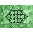 thumbnail image 1 of Ahgly Company Indoor Rectangle Persian Emerald Green Traditional Area Rugs, 4' x 6', 1 of 4