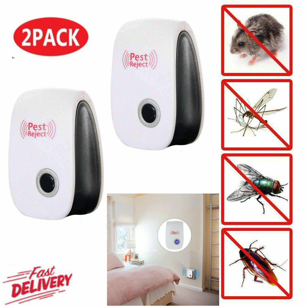 Buy 2 Pcs Electronic Ultrasonic Pest Repeller killer, Pest Reject Mosquito  Cockroach Mouse Ant Killer,Pest Control,Home & Outdoor Pest Repeller Online  at Lowest Price in India. 306451078