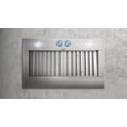 thumbnail image 5 of Elica Ear634 Arezzo Series 600 Cfm 35" Wide Range Hood Insert - Stainless Steel, 5 of 5