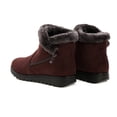 thumbnail image 4 of Miluxas Womens Snow Boots Winter Shoes: Ankle Booties Warm Fleece Lined Non-Slip Boots for Women Wine 8.5(41), 4 of 6