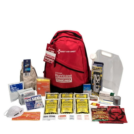 First Aid Only 1 Person Emergency Preparedness Hurricane