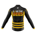 thumbnail image 2 of Maillot de Cyclisme à Manches Longues Save The Bees Hommes - L, 2 of 3