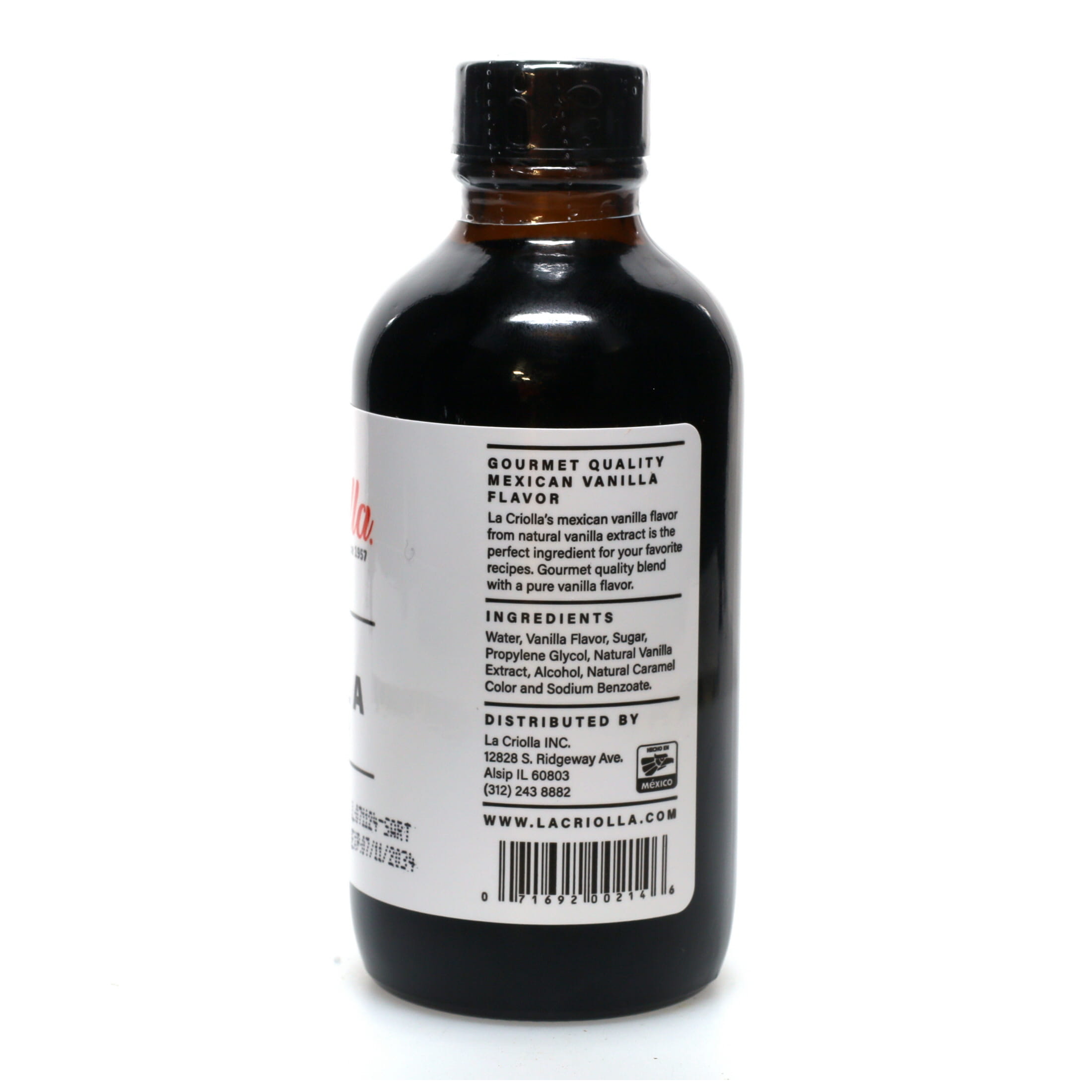 La Criolla Pure Vanilla Flavor, 4 fl oz