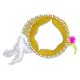 thumbnail image 1 of Cat Tunnel Toy Multipurpose Fun Interactive S Shaped Feathers Mouse Collapsible Pet Tunnel for Indoor Cats Kittens Yellow, 1 of 1