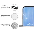 thumbnail image 6 of YFYANG Oven Mitts and Pot Holders Sets 4 Pieces, Non-Slip Heat Resistant Dandelion Pattern Kitchen Glove Pot Mat for Cooking and Baking, 6 of 8