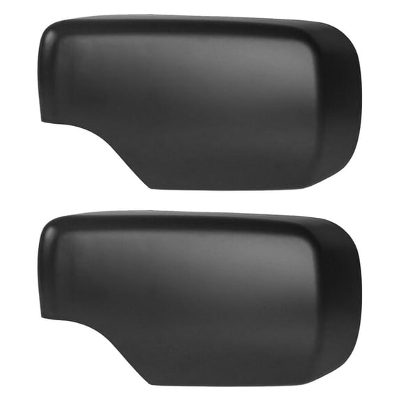 2X Left Side Matte Black Side Rearview Door Mirror Cover Cap Fit for - E46 3 Series 1998-2005 51168238375,2 x Rear View Mirror Cover,Matt Black