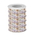 thumbnail image 2 of 5 Rolls Christmas Ribbon 1.5 inch Wide Decorative Ribbon for Gift Wrapping and Holiday Decorations Roller Skates and Flowers, 2 of 7