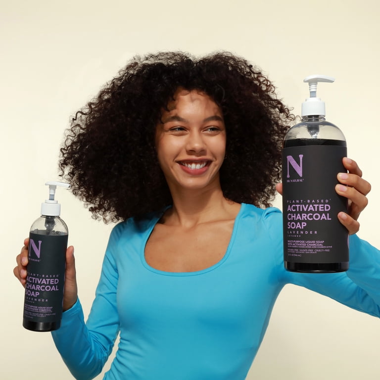 Dr. Natural Activated Charcoal Liquid Soap, 32 oz photo 5