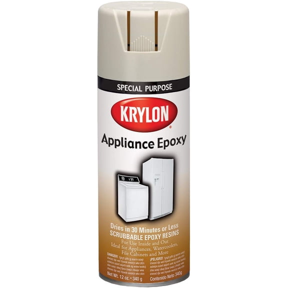 Krylon Gloss White Appliance Epoxy 12 oz.