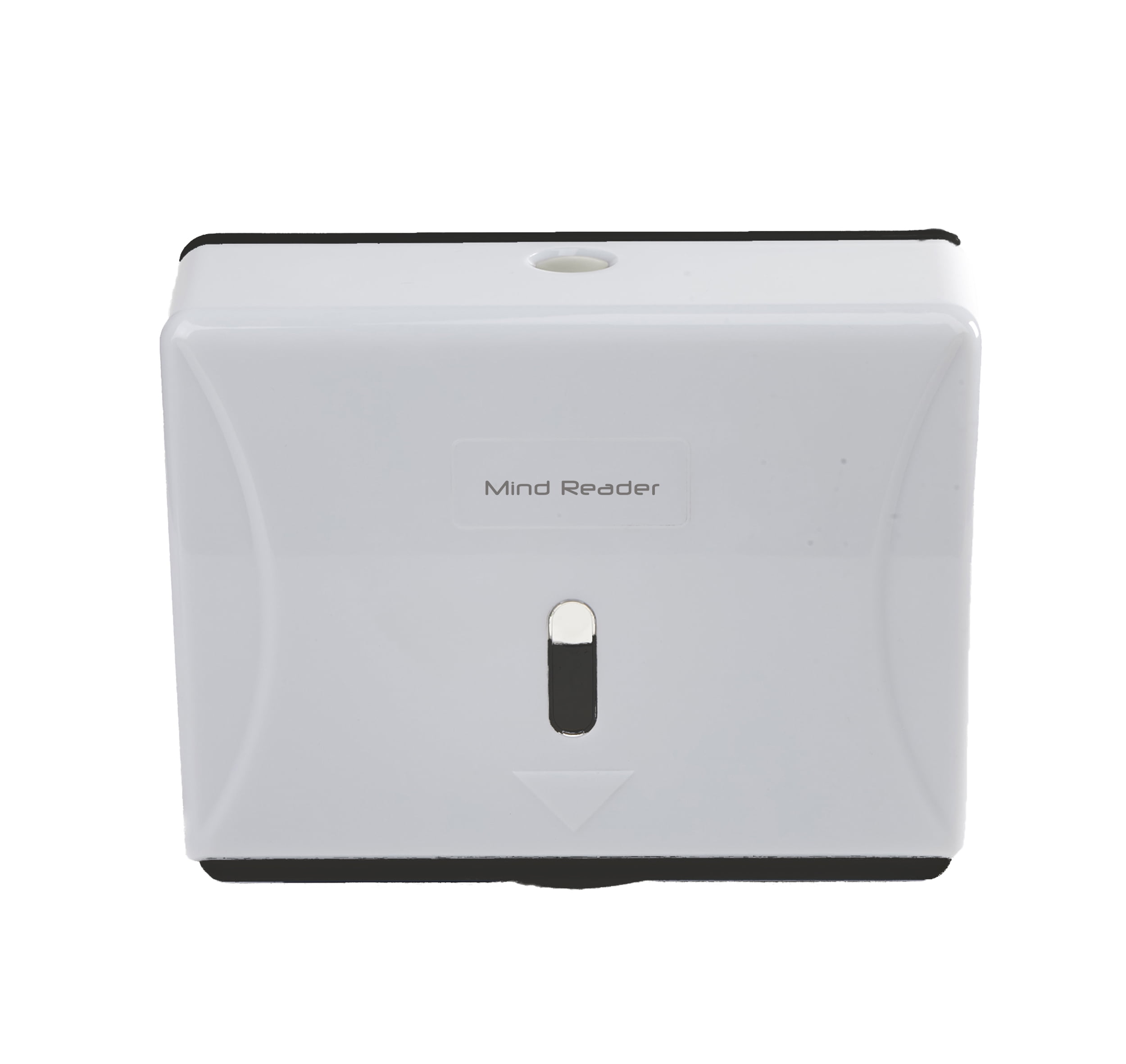 Mind Reader Translucent C-Fold or Multifold Paper Towel Dispenser 5 L x 11.25 W x 13.75 H Paper Towel Holder