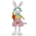 thumbnail image 2 of Easter Bunny Decor Easter Bunny Gnomes Plush, 18" Rabbit Bunny Plush Decor Handmade with Dress Easter Standing Sign, Spring Decorations for Home Farm (Yellow), 2 of 7