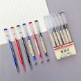 thumbnail image 3 of 54Pcs/Set 0.35mm Gel Pens Office School Exam Sign Ballpoint Pen Blue Red Black Ink Replaceable Pen Refill Rods Kawaii Stationery, 3 of 5