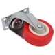 thumbnail image 4 of 4 ruedas giratorias de 2 pulgadas con tapa superior de PVC para carrito de muebles, 4 of 8