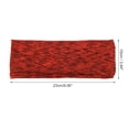 thumbnail image 4 of Unique Bargains 1 Pc Breathable Headband for Yoga Black Red, 4 of 6
