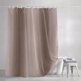 thumbnail image 3 of Brown Ombre Shower Curtains for Bathroom, Farmhouse Brown Gradient Modern Art Waterproof Fabric Shower Curtain, Decorative Bathroom Curtain for Bathtub, 72"x72" , No Hooks Included, 3 of 9