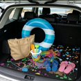 thumbnail image 2 of Uourmeti Neon Splash Colorful Skull Pattern Easy to Clean Cargo Liner Dust-proof 29" x 39" SUV Cargo Liner Vehicle Interior, 2 of 7
