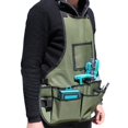thumbnail image 6 of Canvas Apron with 14 Tool Pockets, Multi-Purpose Gardening and Grilling Apron for Men and Women, 6 of 9