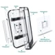 thumbnail image 3 of Soporte De Teléfono Para Baño, Resistente Al Agua, Transparente, Montado En La Pared, Funda De Teléfono, Caja De Teléfono De Ducha Táctil Antivaho Para El Hogar, La Cocina Y El Baño sonducket HA013779-00, 3 of 7