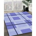 thumbnail image 2 of Ahgly Company Indoor Rectangle Patterned Blue Angel Blue Area Rugs, 8' x 10', 2 of 6