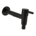 thumbnail image 3 of Single Cold Water Tap, Bathroom Cold Water Faucet G1/2 Thread Black  For Gardens For Washing Machine,for Mop Pool, 3 of 8