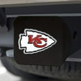 thumbnail image 2 of Fan 22574 Tapis Noir NFL Couverture avec Logo Rouge & Blanc Kansas City Chiefs pour Récepteurs de 2 Pouces, 2 of 4