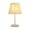 White, variant on xaoyunyn Vintage Bedside Table Lamp with Fabric Shade for Bedroom,Living Room,Children's Room,College Dormitory Soft Eye Caring Light,