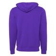 thumbnail image 2 of Canvas  Zip-up Polycotton Fleece Hooded Sweatshirt / Hoodie, 2 of 2