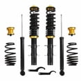 thumbnail image 2 of JDMSPEED New Gold Coilover Suspension Replacement For Volkswagen Golf Mk4 Coilovers 2WD Only A4 1998-2005, 2 of 4