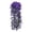 Purple, variant on Clearance Artificial Hanging Flowers for Outdoor, Violet Simulation Hanging Plant & Flowers for Outdoor Home Wedding Garden Yard Hanging Baskets Wisteria Garland Decoration