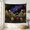 D, variant on XaaKee Wall Tapestry, Mossy Log Red Amanita Dark Fantasy Romance, High-Quality Polyester Large Wall Tapestry, 60x40Inch