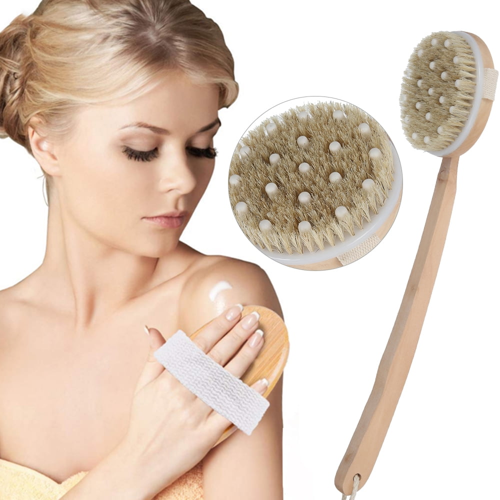 Miuline Shower Brush for Exfoliating Skin and A Soft Scrub,Brush Head