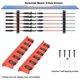 thumbnail image 1 of Luya Rod rack caña de pescar estante de almacenamiento estante de la barra colgante de pared Barra de pesca titular de la pared colgante, 1 of 6