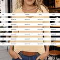 thumbnail image 2 of WHEANG Womens Plus Size Long Sleeve T-Shirts Trendy Casual Scallop Trim V Neck Tunic Tops Curvy Loose Fit Blouse Tees Womens Tops Shirts Summer Tees Outfits Clothes Size S Blue, 2 of 4