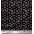 thumbnail image 1 of Soimoi Rayon Crepe Fabric Artistic Paisley Print Sewing Fabric Yard 46 Inch Wide, 1 of 3