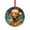 Pattern, variant on Xmas Ornament Merry Christmas Rooster Round Glass Christmas Ornaments Watercolor Rooster Ornaments for Teacher Coworker Boss Friend Mentors