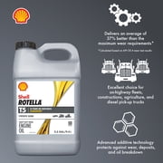Shell Rotella T5 Synthetic Blend 15W-40 Diesel Engine Oil, 2.5 Gallon