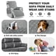 thumbnail image 3 of Funda Impermeable Antideslizante para Sillón Reclinable TAOCOCO Gris Claro, 3 of 7