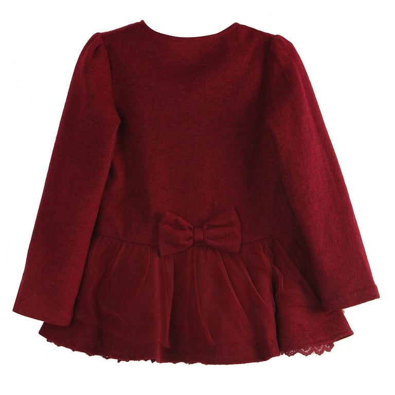 Richie House Girls' Honey Dress with Flare Bottom RH1253 Richie House Girls' Honey Dress with Flare Bottom RH1253