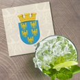 thumbnail image 2 of Lower Austria Coat Of Arms 4'' X 4'' Square Wooden Coaster, 2 of 3